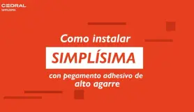 ¿CÓMO INSTALAR PLACA DECORATIVA SIMPLÍSIMA CON PEGAMENTO ADHESIVO DE ALTO AGARRE?